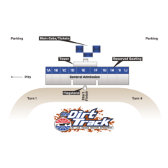 The Dirt Track: Seating Chart